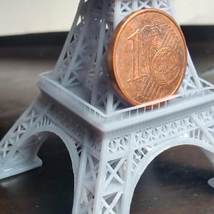 portachiavi impresión 3D torre Eiffel