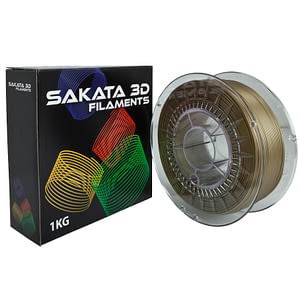 portachiavi filamento dorado y caja PLA INGEO 3D850 -1KG – 1.75mm – Sakata3D