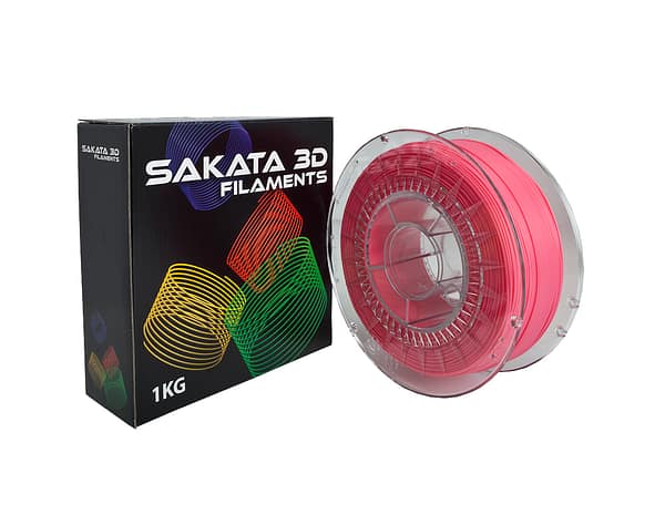 portachiavi filamento rosa y caja PLA INGEO 3D850 -1KG – 1.75mm – Sakata3D