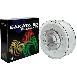 portachiavi filamento blanco y caja PLA INGEO 3D850 -1KG – 1.75mm – Sakata3D